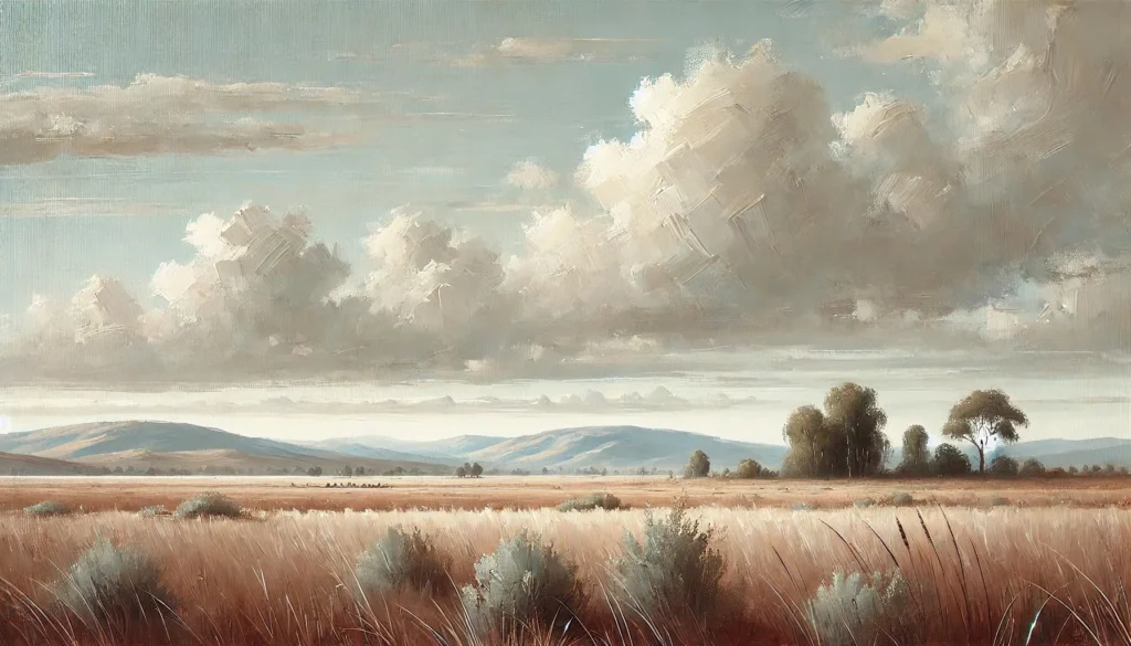 Paisaje con pintura acrílica fácil