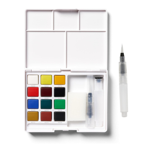 Acuarela Sakura Koi 24 colores